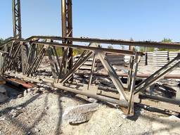 Фермы металлические, стропильные 21 м. б/у