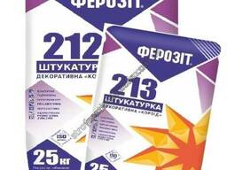 Ферозит 212, Ферозит 213 штукатурка декоративная короед зерно 2мм, 3мм.