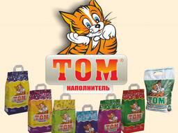 Filler for animal toilets(cat litter), TM TOM