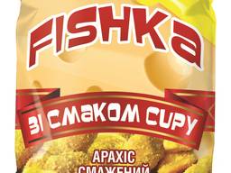 "Fishka" арахіс смажений солоний зі смаком сиру 35г (120шт/ящ)