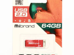 Flash Mibrand USB 2.0 Chameleon 64Gb Red