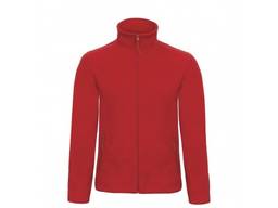 Флисовая куртка унисекс на молнии без капюшона