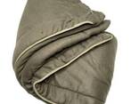 Флисовое одеяло с USB подогревом 140х190см теплое зимнее электроодеяло от PowerBank. Хаки - фото 2