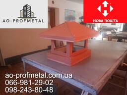 Флюгарки производство, Накрывки на вентканалы от завода.