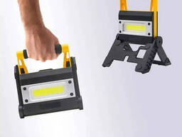 Фонарь-прожектор аккумуляторный BL MS 8006 7858 ручной, аккумуляторный кемпинговый. ..