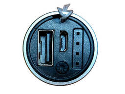 Фонарик с боковым светом и аккумулятором Серый