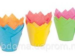 Форма бумажная Тюльпан ассорти