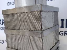 Форма для сыра из нержавеющей стали, квадратная 3-4 кг/ Форми для сиру із нержавіючої ст.