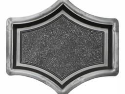 Форма для тротуарной плитки РОНДО крест маленький 165×145×45 Украина 1 шт