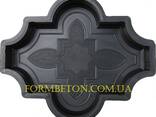Формы для тротуарной плитки Клевер узорный h-45mm - фото 1