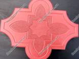 Формы для тротуарной плитки Клевер узорный h-45mm - фото 3