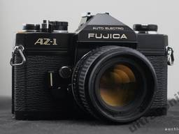 Механическая зеркалка Fujica Auto Electro AZ-1 объектив Pentax Takumar 55mm/1,8 Ф49mm Вж