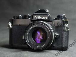 Механический фотоаппарат плівковий Nikon FM Nikon Series E 50mm/1,8 Ai-s Ф52mm Japan Вжи