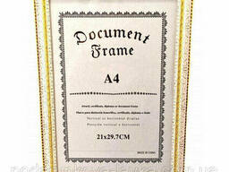 Фоторамка для сертификатов, грамот, дипломов (34х25х1 см. )A ( 32917A)