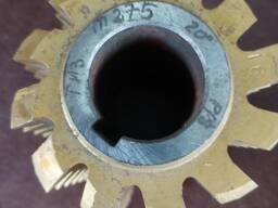 Фреза червячная модульная m=2.75 кл. А 20° Р18  ∠2°30'   Ф70х62х27  86г