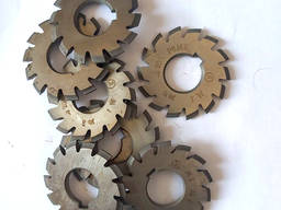 Фреза дисковая модульная М1; Р6М5, угол 20°, к-т из 8 шт, 50х19 мм, ГОСТ 10996-64