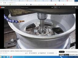 Фрезерувальні роботи по металу , Розточка ЦО автодиска. З ЧПУ
