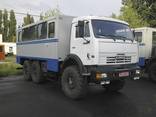 Фургон ФПВ-26628 (Вахтовка) на базе шасси КАМАЗ-43114 - фото 1