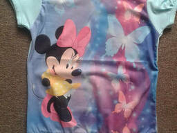 Футболка для девочки с манжетом Минни Турция 110,116р. ..