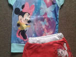 Футболка для девочки с манжетом Минни Турция 110,116р. .. - фото 2