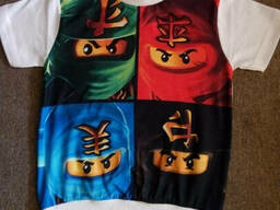 Футболка для мальчика Ниндзя 110р Турция, доставка по. ..