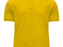 Футболка-поло мужская JHK, цвет желтый