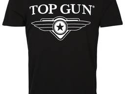 Футболка Top Gun Wing Logo Tee (черная)