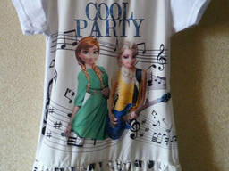 Футболка-туника для девочки Турция 128-134р, доставка по. ..