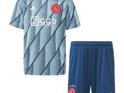 Футбольная форма Аякс (Ajax), выезд/ голубой сезон 20/21