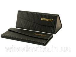 Футляр для очков складной магнитный Consul FBR черный (CN-F-Br-01)