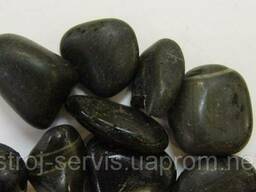 Галька, 2х4 см, черная