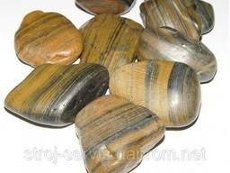 Галька, 2х4 см, тигоровая