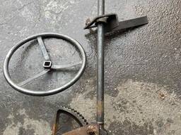 Гальмо стоянкове вантажного вагона в зборі