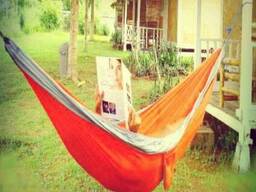 Гамак для кемпинга "Light Parachute Nylon Hammock"
