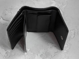 Гаманець жіночий зі шкіри крокодила Ekzotic Leather Чорний (cw108)