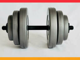 Гантель разборная 18кг Original-Sport GREY+