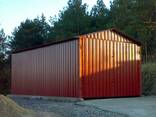Гаражи из металла - фото 2