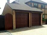 Гаражні ворота 3х2 м Вишня - фото 1