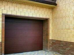 Гаражні ворота 3х2 м Вишня