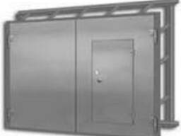 Гаражные ворота металлические с калиткой, Хмельницкий. . .