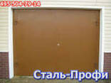 Гаражные ворота металлические с калиткой, Хмельницкий. . . - фото 3