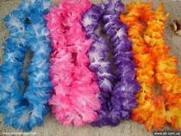 Гавайские леи. Гавайские юбки. Гавайский декор.