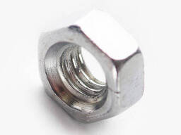 Гайка шестигранная М5 DIN 934 класс прочности 6 цинк белый (пачка 250 шт) APRO