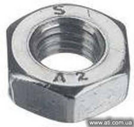 Гайки нержавеющие (А2) DIN934 М12