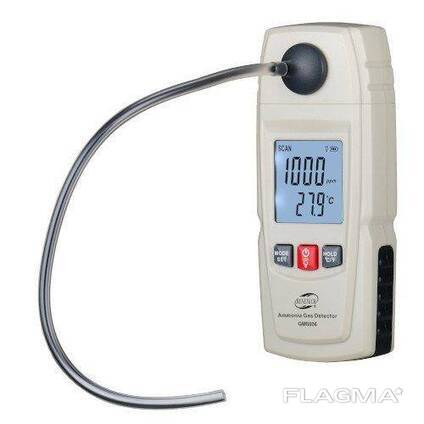 Газоанализатор аммиака NH3+термометр (0-100 ppm, 0-50°C) Benetech GM8806