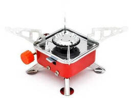 Газовая горелка кемпинговая плита газовый примус газовая плита портативная с чехлом...