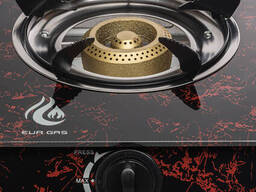 Газовая плита Eur Gas на две конфорки двухконфорочная настольная плитка таганок со...