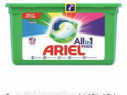 Гель-капсулы для стирки Ariel 3 in 1 Color для цветного белья, 33 шт