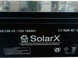 Гелевый аккумулятор SolarX SE150-12 (12V 150Ah) - фото 1