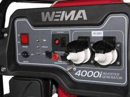 Генератор 4 кВт інверторний Weima WM4000i (бензин, 1 фаза, ручний старт)